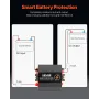 12V 30A DC to DC Battery Charger, 375W, On-Board Battery Charger for Lead-Acid, Lithium, AGM, GEL, and Flooded Batteries, Smart 