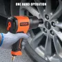 1.3 cm Air Impact Wrench, High Torque Up to 1894.6 Nm, Lightweight 2.1 kg Design Pneumatic Impact Gun with 11-PCS 1.3 cm Drive C