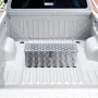 Heavy Duty Aluminum Truck Bed Værktøjskasse, Stripes Plated