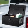 Heavy Duty Aluminum Truck Bed Værktøjskasse, Stripes Plated