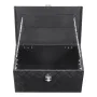 Heavy Duty Aluminum Truck Bed Værktøjskasse, Stripes Plated