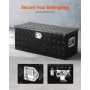 Heavy Duty Aluminum Truck Bed Værktøjskasse, Stripes Plated