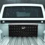 Heavy Duty Aluminum Truck Bed Værktøjskasse, Stripes Plated