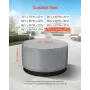 Udendørs Hot Tub Cover, 79 x 33 tommer / 2000 x 850 mm Vejr- og