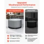 Udendørs Hot Tub Cover, 79 x 33 tommer / 2000 x 850 mm Vejr- og