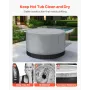 Udendørs Hot Tub Cover, 79 x 33 tommer / 2000 x 850 mm Vejr- og