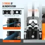 Automatic Wire Stripping Machine, 1.5mm-30mm Electric Motorized Cable Stripper, 180W, 18.3 m/min Wire Peeler with Visible Stripp