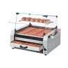 30 Hot Dog 11 Roller Electric Grill Cooker Machine Bun Warmer 2400W