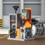 Automatic Wire Stripping Machine, 1.5mm-30mm Electric Motorized Cable Stripper, 180W, 18.3 m/min Wire Peeler with Visible Stripp