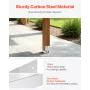 6x6 Post Base 10 Pcs, Inner Size 5.49x5.57inch/139.5x141.5mm Concrete Post Anchor, Heavy-Duty Zinc-Plated Carbon Steel Posts Bra