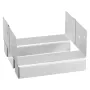 6x6 Post Base 10 Pcs, Inner Size 5.49x5.57inch/139.5x141.5mm Concrete Post Anchor, Heavy-Duty Zinc-Plated Carbon Steel Posts Bra