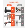 Pull Up Bar, 50 in Width Wall Mounted Pull Ups, Adjustable Depth 22" or 30" from Wall, Heavy Duty Steel Upper Body Workout Bars,