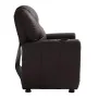 Kids Reclining Chair, Toddler Recliner with Cup Holder, 101° to 121° Adjustable Backrest, Easy-to-Clean PU Leather Recliner Couc