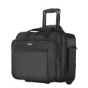 Rolling Laptop Bag 17.3 Inch Wheeled Computer Bag for Women & Men Black
