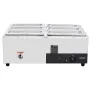Commercial Electric Food Warmer Countertop Buffet 6*8 Qt Pan Bain Marie