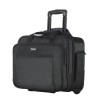 Rolling Laptop Bag 17.3 Inch Wheeled Computer Bag for Women & Men Black