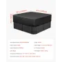 VEVOR Outdoor Hot Tub Cover, 90x90x20in/2285x2285x508mm Vejr- og vandtæt Hot Tub Cover Protector, 600D Heavy Duty Oxfor