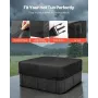 VEVOR Outdoor Hot Tub Cover, 80x80x20in/2030x2030x508mm Weatherproof & Waterproof Hot Tub Cover Protector, 600D Heavy Duty Oxfor