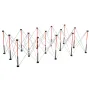 Portable Folding Workstand, 2455 x 1260 mm Collapsible Workbench, 2724 kg Weight Capacity, No Assembly Foldable Work Stand with 