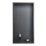 VEVOR Shower Niche, 33.0 x 63.5 x 10.2 cm Recessed Wall Niche, Heavy-duty Stainless Steel Modern Soap & Shampoo Storage Organize