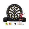 Inflatable Soccer Dart Board over 8 ft High with 9 Kick Balls & Air Pump