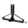 3 Point Trailer Hitch with 2 in Receiver, 3pt Quick Hitch Attachment for Category 1 Tractor, 3000lbs Capacity, Tow Drawbar Adapt
