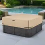 Outdoor Hot Tub Cover, 90x90x20in/2285x2285x508mm Vejr- og