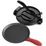 VEVOR Tortilla Press, 8 Inch Cast Iron Tortilla and Roti Maker, Heavy Duty Tortilladora Press, Pataconera Makers with Handle and