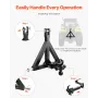 3 Point Trailer Hitch 2 in Receiver, 3pt Quick Hitch Attachment with 3 Trailer Balls, Tractor Tow Drawbar Adapter, Compatible wi