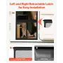 RV Screen Door Protector, 622.3 x 508 mm Door Grille, Easy to Install and Disassemble, Reinforced Breathable Protective Mesh, Al