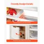 Kids Toy Storage with Bookshelf, 4-Tier Large Toy Storage Organizer with 10 Plastic Movable Bins, Kids Cubby Cabinet with Booksh