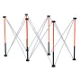 Portable Folding Workstand, 1266 x 665 mm Collapsible Workbench, 1135 kg Weight Capacity, No Assembly Foldable Work Stand with S