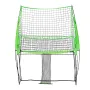 Volleyball Training Net System, Freely Height-Adjustable Practice Equipment with Ball Return, 8x11ft Portable Net Station, Easy 