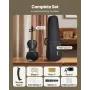 VEVOR Violin 355mm Size 4/4 Fiddle Set Solidwood for Beginner with Case Rosin Black