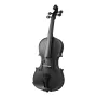 VEVOR Violin 355 mm Størrelse 4/4 Violinsæt Massivtræ til begyndere med etui Rosin Black