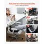 VEVOR Seat Cushion, Cooling Gel + Memory Foam Seat Cushion, Pressure-Relief Wheelchair Seat Pad with U-Shaped Cutout & Removable