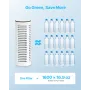 Pitcher Water Filter Replacements, 3-pack Water Filters for Pitchers and Dispensers, No BPA, Last 3 Months or 211 Gallons, Reduc