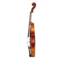 VEVOR Violin 4/4 355mm Full Size Fiddle Set Solidwood for Beginner Glossy Brown
