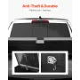 Crossover Truck Tool Box, 70x20x13 In, Heavy Duty Aluminum Toolbox with Diamond Texture, Pick Up Truck Bed RV Trailer Toolbox, W