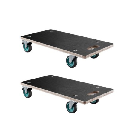 Møbler dolly 551 lbs møbler bevægelige dukker med 4 TPR stille hjul