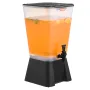 VEVOR Beverage Dispenser, 19L Drink Dispenser for Parties, Plastic Juice Dispensers with No-Drip Spigot, Iced Tea Lemonade Juice