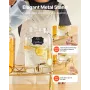 VEVOR drikkevaredispenser, 2 pakke 8L drikkevareautomater til fester, Juicedispenser i glas med metalstativ, rustfri ståltap