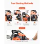 40 cc gaskædesav, 14 tommer gasdrevet motorsav, 1,8 HK