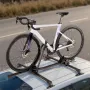 Tagcykelstativ, 15 kg kapacitet, opretstående tagmonteret