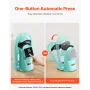 Auto Hat Heat Press Machine, with 2pcs Interchangeable Platens, Automatic Open and Release, Touchscreen for Precise Time and Tem