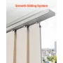 Panel Track Rullegardiner, Udtrækkelig Spor fra 116 cm til 218