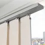 Panel Track Rullegardiner, Udtrækkelig Spor fra 116 cm til 218