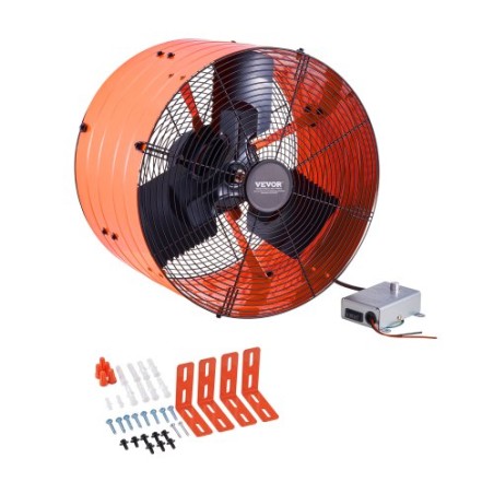 16 "Gable Mount Fan 2940 CFM Attic Ventilanlæg med justerbar termostat