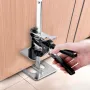 Labor Saving Arm Jack, 2 PCS 150 kg Bearing Capacity, Lifting up to 180 mm, Metal Hand Lifting Jack Tool with Magnetic Level, Ad