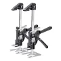 Labor Saving Arm Jack, 2 PCS 150 kg Bearing Capacity, Lifting up to 180 mm, Metal Hand Lifting Jack Tool with Magnetic Level, Ad